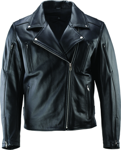 Kuryakyn River Road Ironclad Classic Leather Jacket - Large