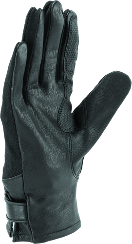 Kuryakyn Leather By River Road Pecos Mesh Gloves - Small, Black