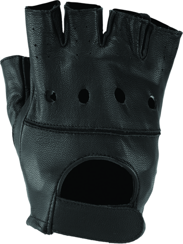 Kuryakyn Leather By River Road Diamond Shorty Gloves for Women - Small