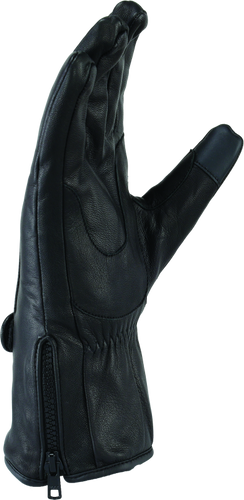 Kuryakyn Leather Taos Cold Weather Gloves – Black, Small