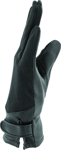 Kuryakyn River Road Pecos Leather Mesh Gloves - Small