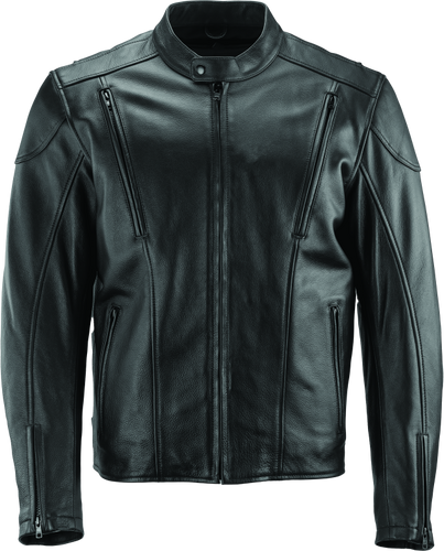 Kuryakyn River Road Race Leather Jacket for Powersports - 2XL