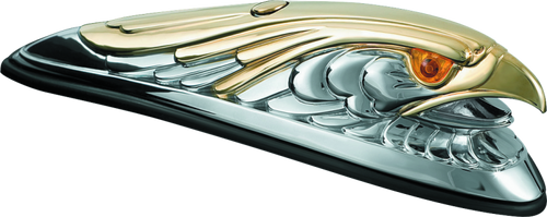 Kuryakyn Eagle Fender Ornament Chrome Part 9026 for Motorcycle Front Fender