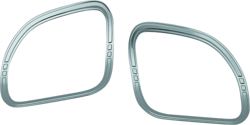 Kuryakyn Tri-Line Speaker Accents for Harley Davidson Road Glide - Chrome