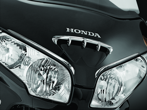 Kuryakyn Fairing Scoop Trim for Honda GL1800 Gold Wing (2001-2005) – Chrome Accent Enhancement