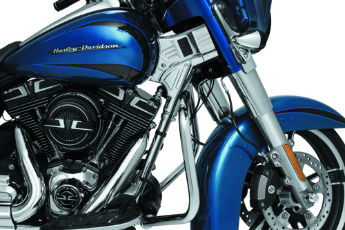 Kuryakyn Neck Cover Touring Chrome for Harley Davidson Models (Part #6955)