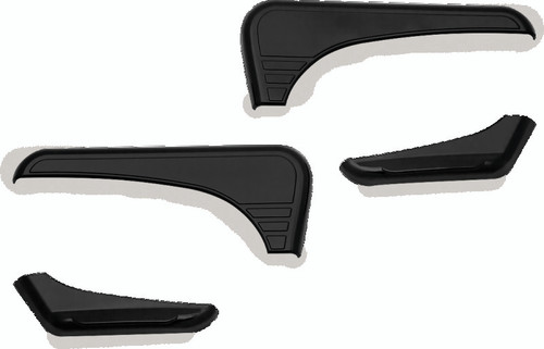 Kuryakyn Tri-Line Glove Box Accent for Harley Davidson Road Glide - Black