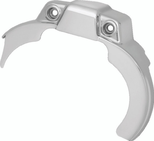 Kuryakyn Precision Tranny Shroud Chrome for Harley-Davidson Models Part #6456