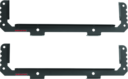 Kuryakyn Takrak Utility Cradles in Black for Polaris Ranger and UTVs