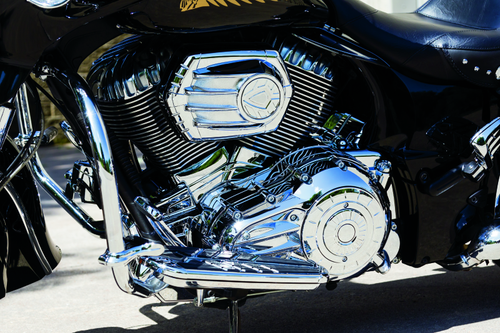 Kuryakyn Transmission Cover for Indian Motorcycles - Chrome Finish Part #5696
