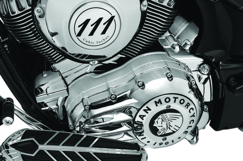 Kuryakyn Transmission Cover for Indian Motorcycles - Chrome Finish Part #5696