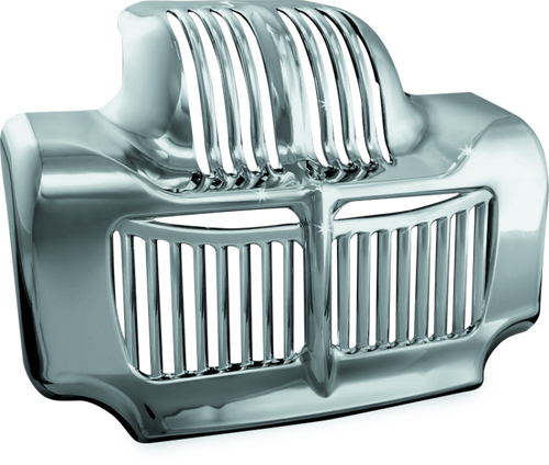 Kuryakyn Oil Cooler Cover for Harley Davidson Touring Models (2011-2013) - Chrome