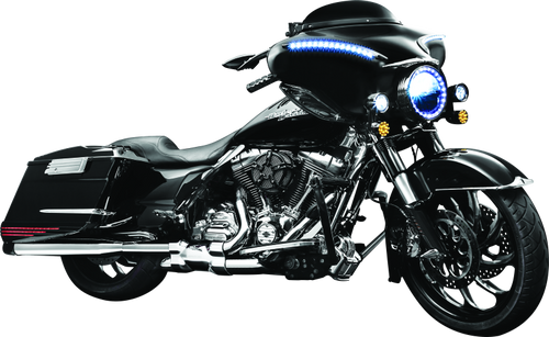 Kuryakyn Oil Cooler Cover for Harley Davidson Touring Models (2011-2013) - Chrome