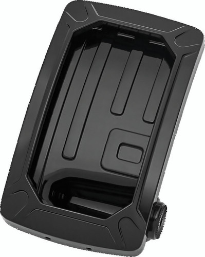 Kuryakyn Nova Curved Vertical Mount Side License Plate Holder Gloss Black - Model 3191