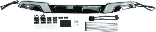 Kuryakyn Tracer Windshield Trim for Harley Davidson FLH Models – Chrome (Part #2948)