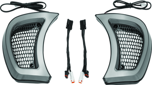 Kuryakyn Tracer Headlight Vent Accents for Road Glide - Part 2947