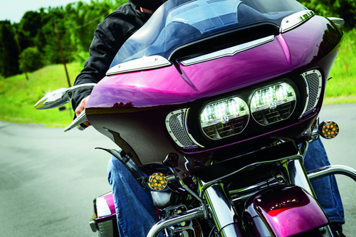 Kuryakyn Windshield Side Trims for Harley-Davidson Road Glide 2015-2021 – Chrome Finish