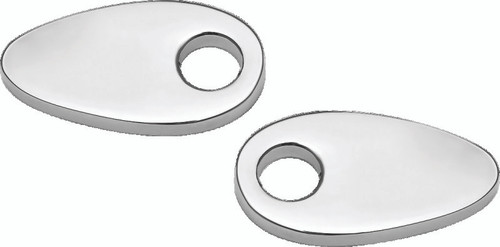 Kuryakyn Fender Strut Adapter Plates for Harley-Davidson Models with Chrome Finish (Part #2577)