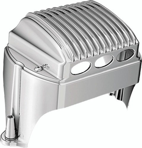 Kuryakyn Regulator Cover for Harley Davidson Touring Models 2008-2009 - Chrome Finish Part #1547