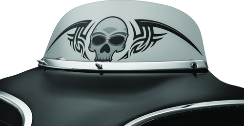 Kuryakyn Smooth Windshield Trim for Harley Davidson Touring Models (2008-2011)