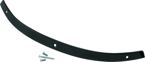 Kuryakyn Smooth Windshield Trim for 2014-2015 Harley Davidson Touring Models - Gloss Black Part #1389