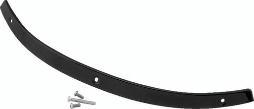 Kuryakyn Smooth Windshield Trim for 2014-2015 Harley Davidson Touring Models - Gloss Black Part #1389
