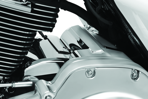 Kuryakyn Precision Transmission Top Cover for 2017-2018 Harley Davidson Touring Models Chrome