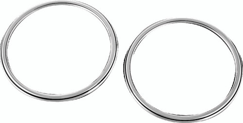Kuryakyn Corona Speaker Grills Chrome for Harley-Davidson Touring Models Part #7377