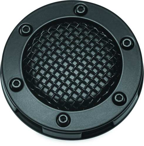Kuryakyn Mesh Vented Gas Cap with Black Mesh Design for Powersports Vehicles
