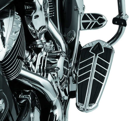 Kuryakyn Spear Brake Pedal Pad for 2014-2016 Indian Motorcycle Models – Chrome