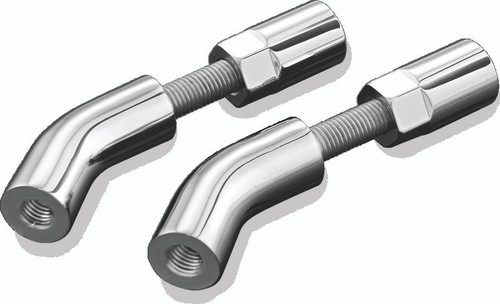 Kuryakyn Mirror Stem 3-inch Outward Extenders Chrome for Powersports