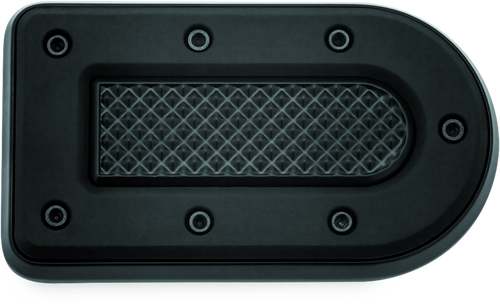 Kuryakyn Heavy Industry Brake Pedal Pad for FL Models - Satin Black, Part #7040