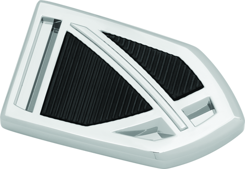 Kuryakyn Phantom Brake Pedal Pad for FL Touring Models - Chrome Finish
