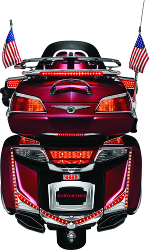 Kuryakyn LED Lighted Trunk Lid Handle for Honda GL1800 Gold Wing (2001-2005)