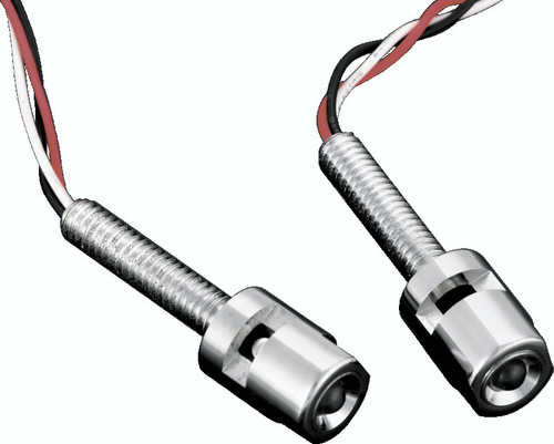 Kuryakyn LED License Plate Light with Red Accent Light for Powersports Vehicles - Part #9398