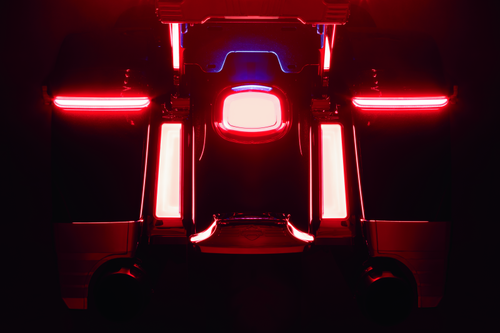 Kuryakyn Tracer LED Taillight with License Light for Harley Davidson Touring Models