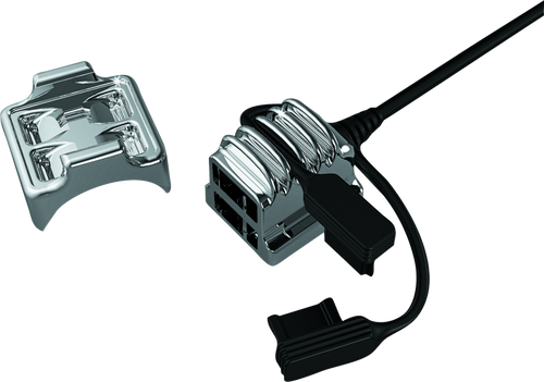 Kuryakyn USB Power Port Universal Charger Chrome for Powersports Vehicles