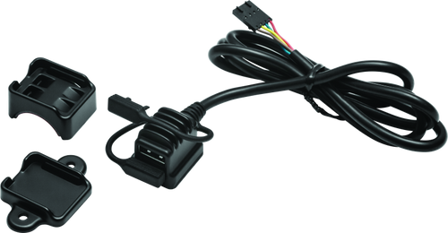 Kuryakyn USB Power Port Universal Charger Satin Black for Powersports Vehicles