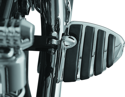 Kuryakyn ISO Wing Mini Boards with Male Mount Adapter in Chrome – Durable Powersports Footrests