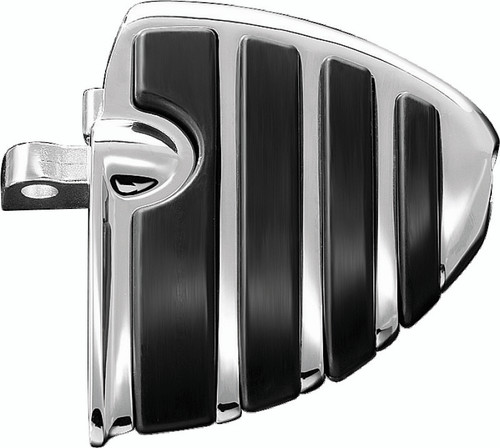 Kuryakyn ISO Wing Mini Boards with Male Mount Adapter in Chrome – Durable Powersports Footrests