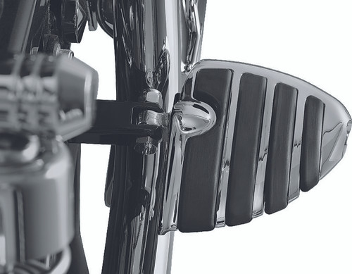 Kuryakyn ISO Wing Mini Boards with Male Mount Adapter in Chrome – Durable Powersports Footrests