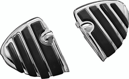 Kuryakyn ISO Wing Mini Boards Without Male Mount Adapter in Chrome – Durable Powersports Footrests