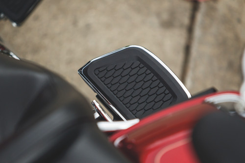 Kuryakyn Hex Passenger Board Inserts Chrome for Harley Davidson Touring Models Part #5902
