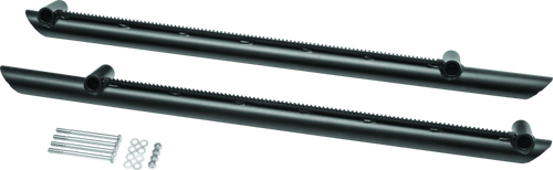 Kuryakyn Takrak Nerf Bars for Polaris Ranger 1000 - Black Steel Side Protection