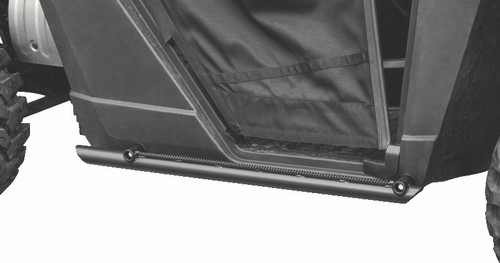 Kuryakyn Takrak Nerf Bars for Polaris Ranger 1000 - Black Steel Side Protection