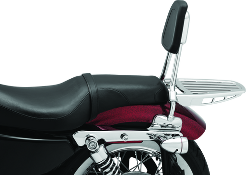 Kuryakyn Luggage Rack Sissy Bar Chrome for Harley-Davidson Models Part #6580