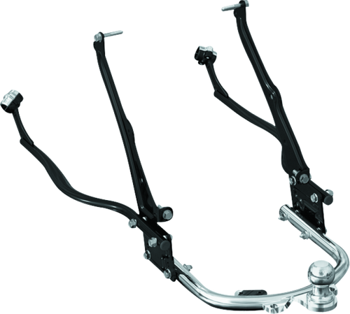 Kuryakyn Trailer Hitch 09-12 Touring with Chrome Finish and 1-7/8 Inch Trailer Ball