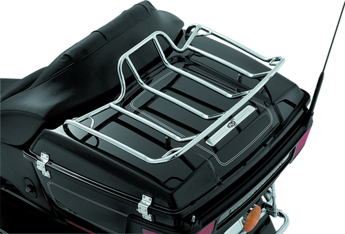 Kuryakyn Luggage Rack for Tour Pak Chrome Part 7139 – Fits Harley Davidson Touring Models