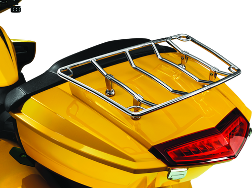 Kuryakyn Multi-Rack Adjustable Trunk Luggage Rack for Honda Gold Wing and GL1500 - Chrome
