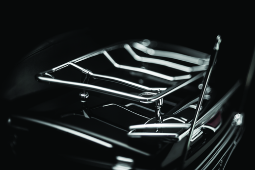 Kuryakyn Multi-Rack Adjustable Trunk Luggage Rack for Honda Gold Wing and GL1500 - Chrome